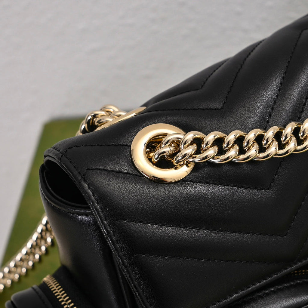 Gucci GG Marmont Pocket Motorcycle Bag – 795228