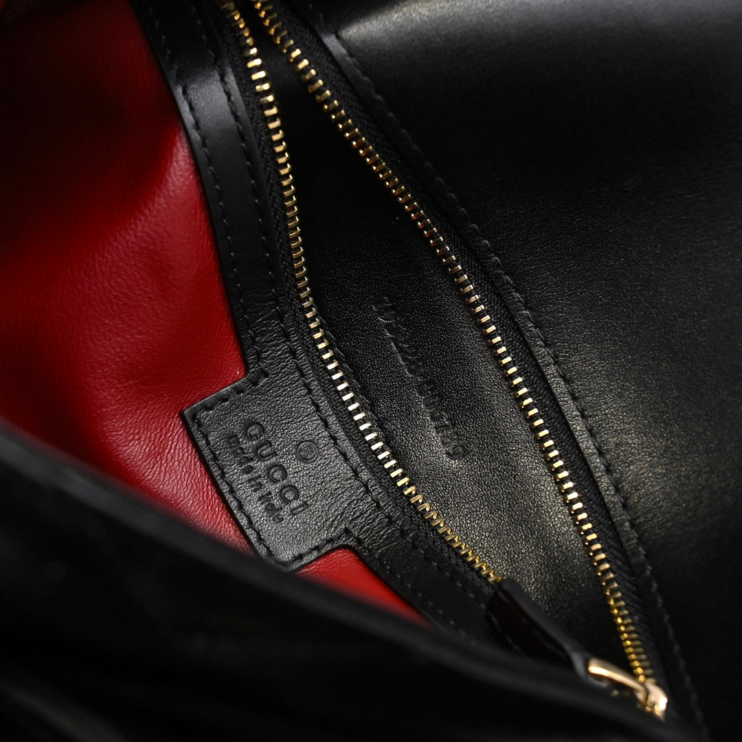 Gucci GG Marmont Pocket Motorcycle Bag – 795228