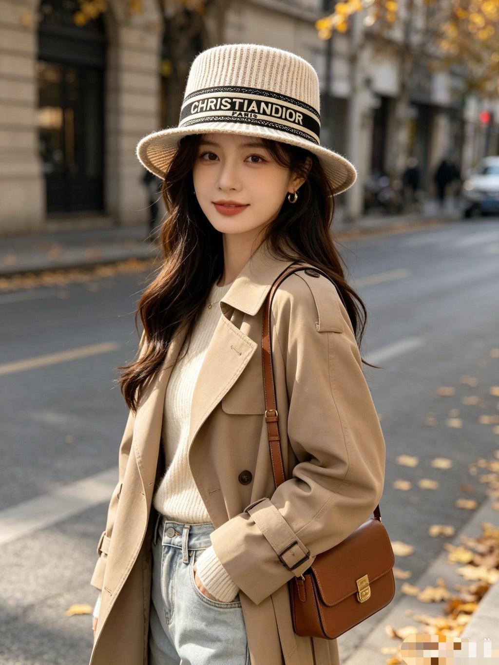 Dior New Wool Flat-Top Hat