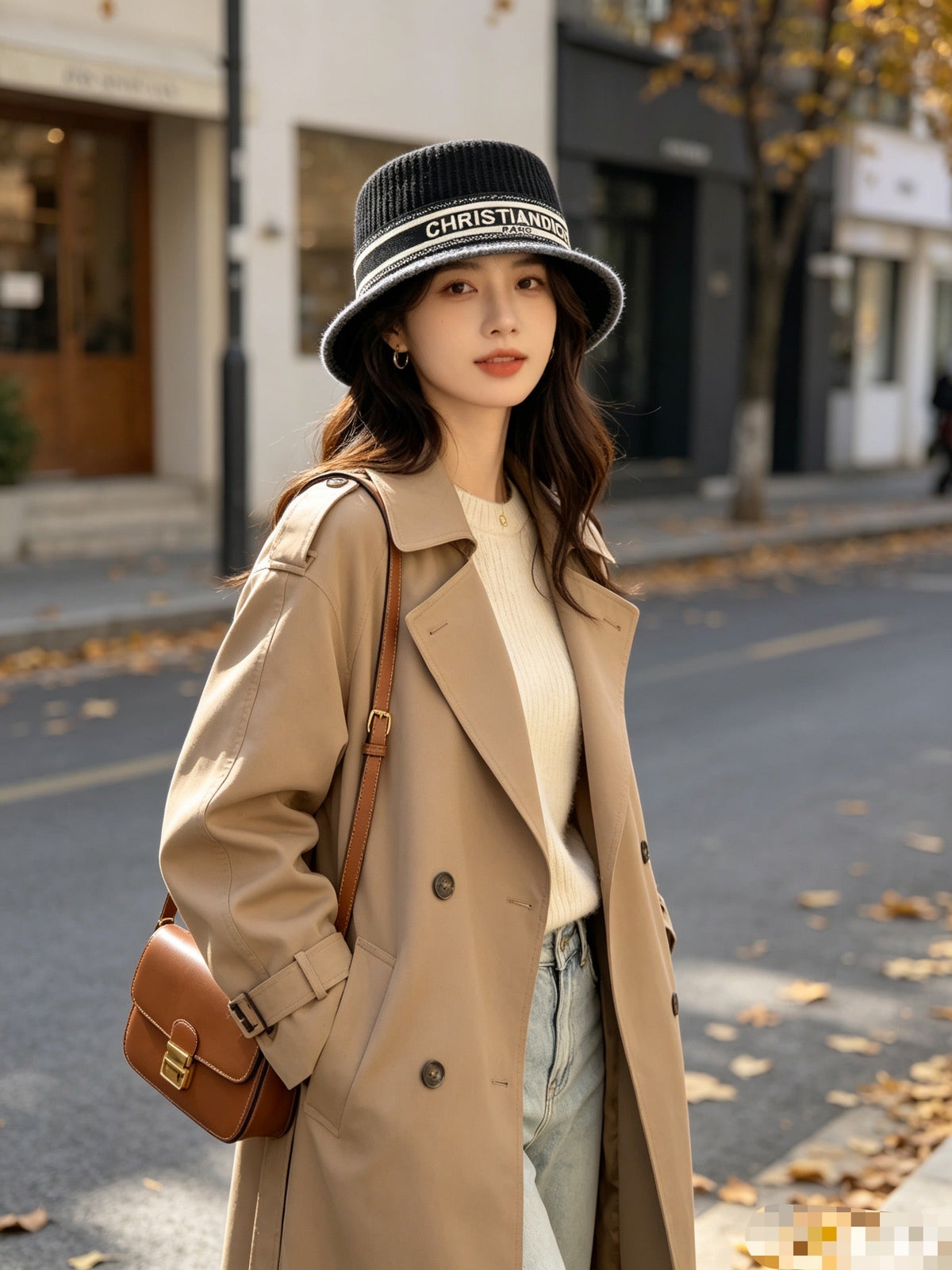 Dior New Wool Flat-Top Hat
