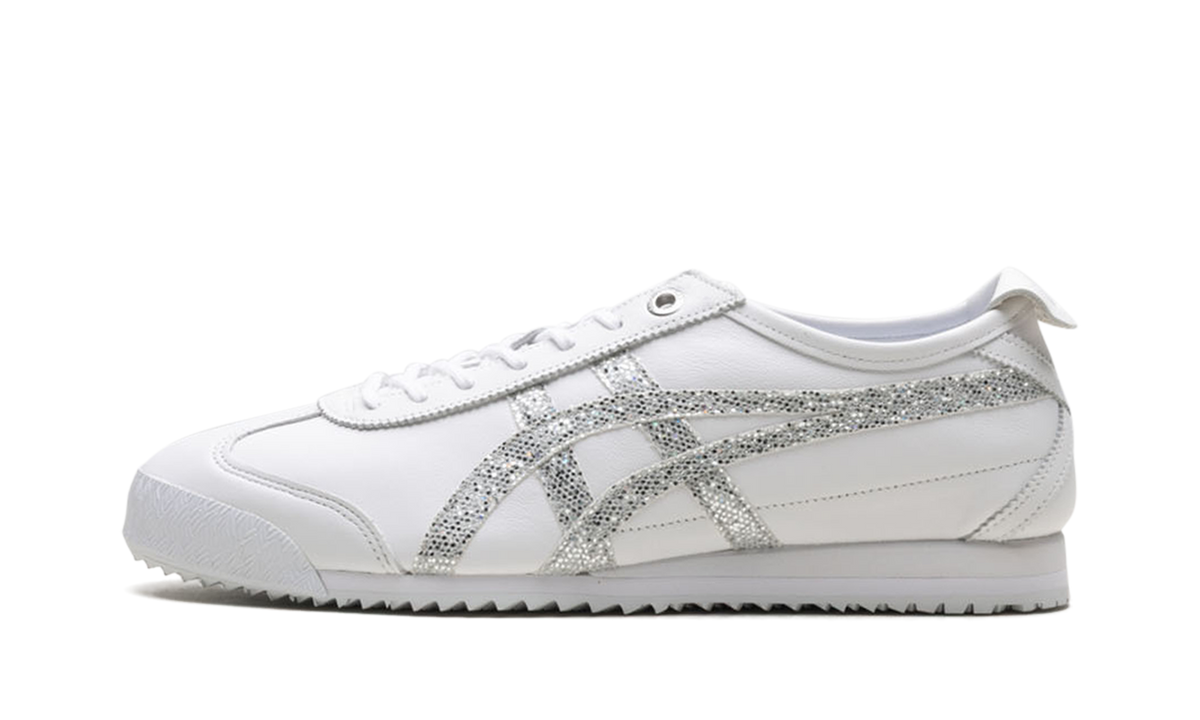 Onitsuka Tiger Mexico 66 SD Sneakers - White Pure Silver Glitter